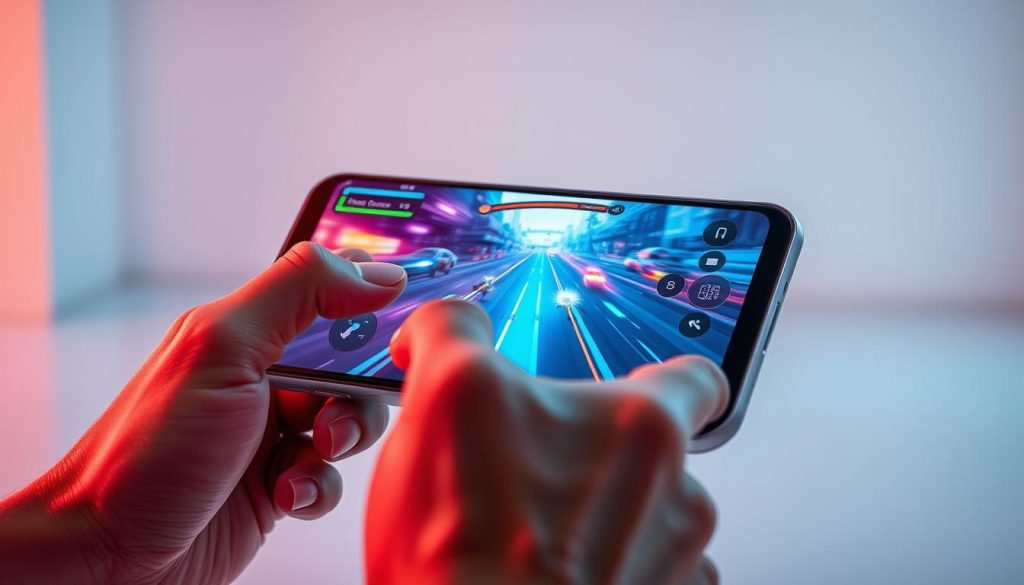 touch interface gaming